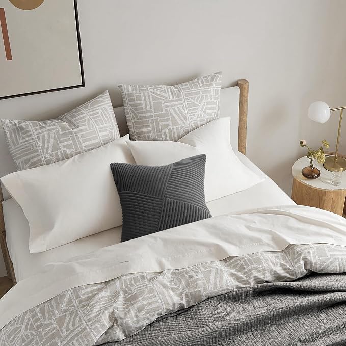 Topfinel Pillow Covers 16x16 Inch Set of 2 Decorative Darkgrey Soft Corduroy - Image 7