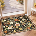 RELEANY Floral Nursery 2x3 Area Rugs Washable Print Boho Cute Carpet Non Slip by RELEANY