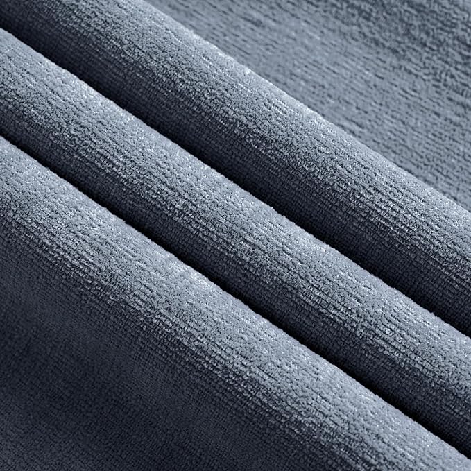 MIULEE Dark Grey Blue Couch Pillow Covers 20x20 Inch - Image 6