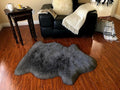Free Shape Luxury Soft Fluffy Shag Area Rug Single 2’x3', 60x90cm by LAMBZYRUGS