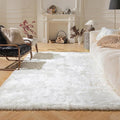 Ashler Faux Fur Rug, Fluffy Shaggy Area Rug Ultra Soft 5 x 7 Feet Rectangle Fur by AshlerHomeDeco