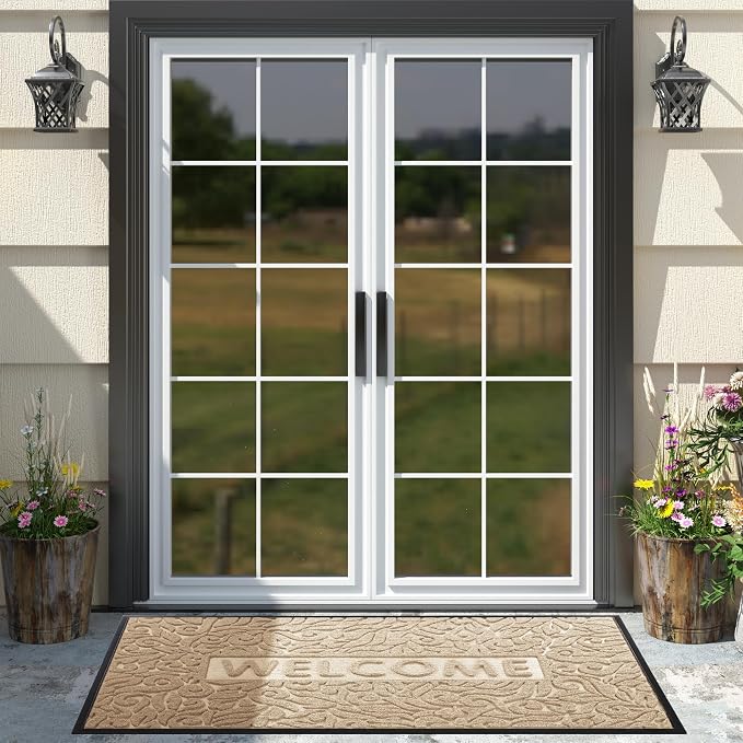 Yimobra Large Welcome Mat 60x36, Waterproof Non-Slip Outdoor Mats - Image 6
