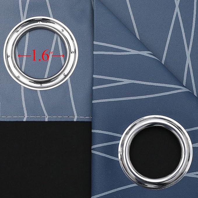 Estelar Textiler Blackout Curtains 102 Inches Long 2 Panels - Image 7