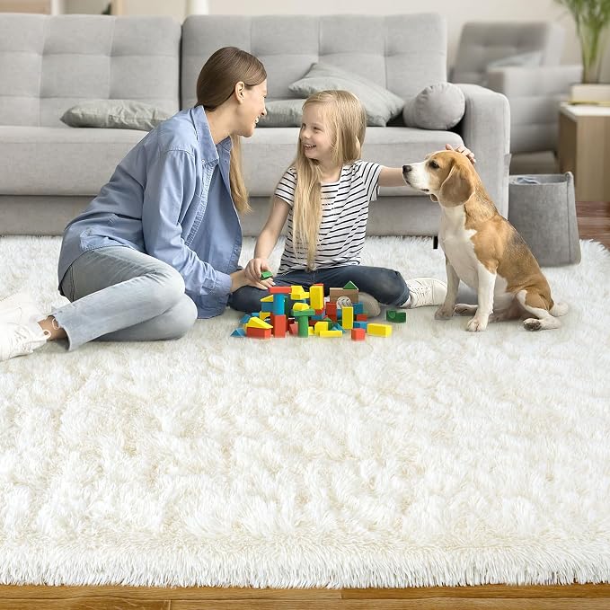 Rug for Living Room Bedroom, 5x7 Area Rugs for Living Room, Ultra Soft Modern - Image 2