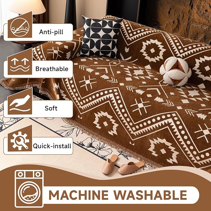 VClife Boho Couch Cover - Image 4