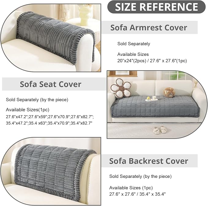 OstepDecor Washable Couch Cover - Image 3