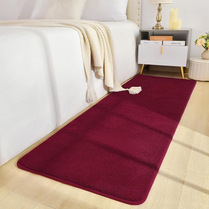 Soft Runner Rugs for Bedroom 2x6, Non Slip Runners for Hallway Kitchen Laundry - Image 2