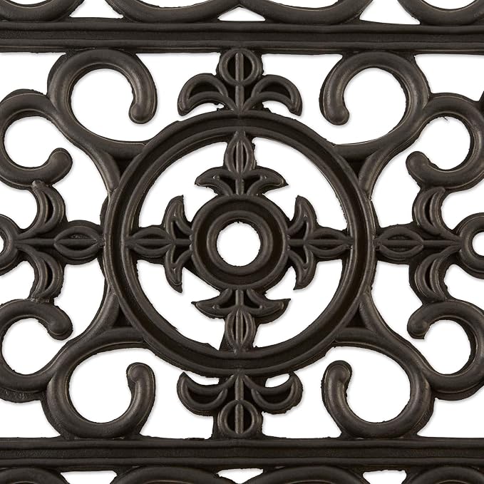 DII Rubber Doormats Collection All Weather, Wrought Iron - Image 12