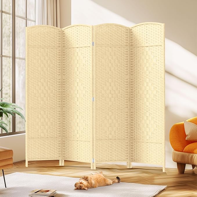 JOSTYLE Room Divider Panel, 6FT Privacy Wall Divider Screen by Jostyle