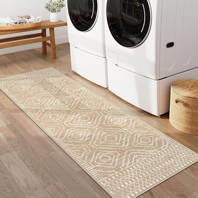 Wonnitar Washable Kitchen Runner Rug 2x6, Moroccan Runners - Image 7