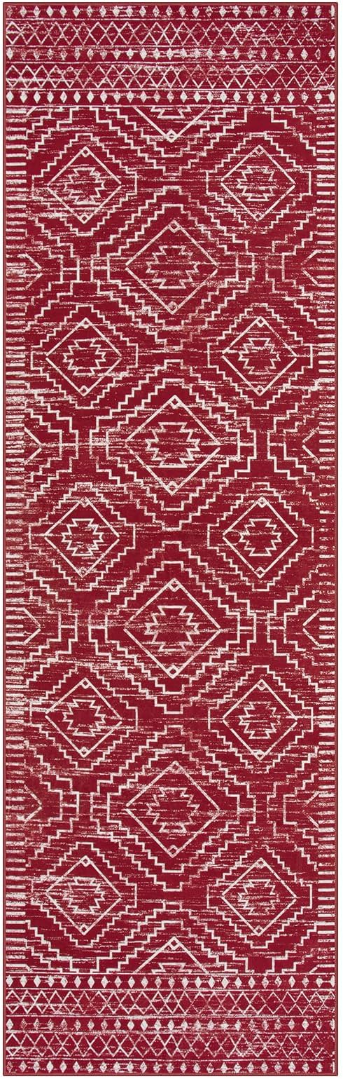 Wonnitar Moroccan Washable 2.5x8 Christmas Runner Rug - Image 8