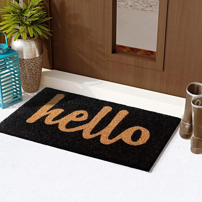 LuxUrux Hello Outdoor Doormat, - Image 3