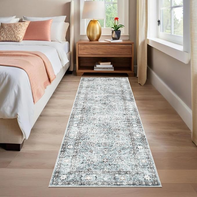 GarveeHome Hallway Washable Runner Rug 2x6 Vintage Soft Kitchen Rugs - Image 2