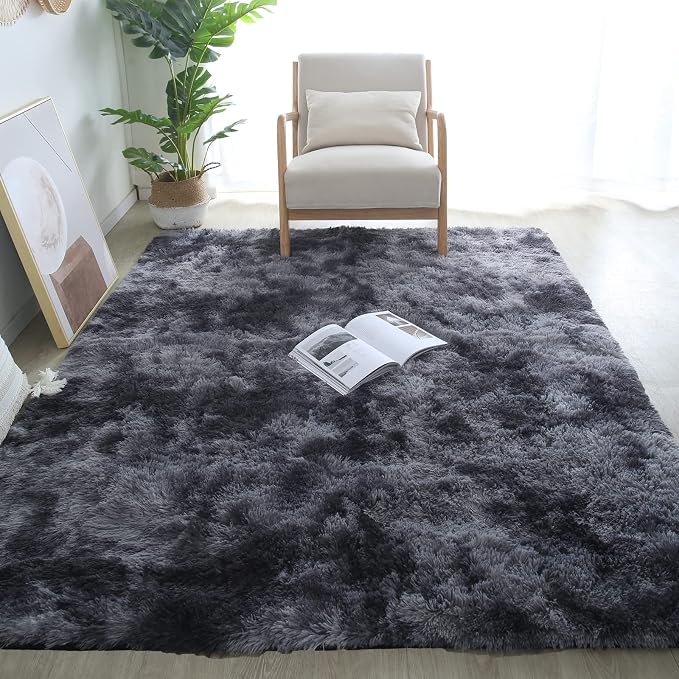 CAIYUECS Shag Area Rug, Indoor Ultra Soft Plush Rugs - Image 4