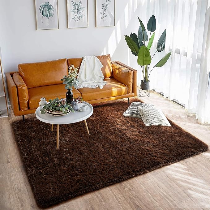 Merelax Soft Modern Indoor Large Shaggy Rug - Image 5