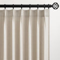 Pinch Pleated 78 Inch Curtains 2 Panels by Topfinel