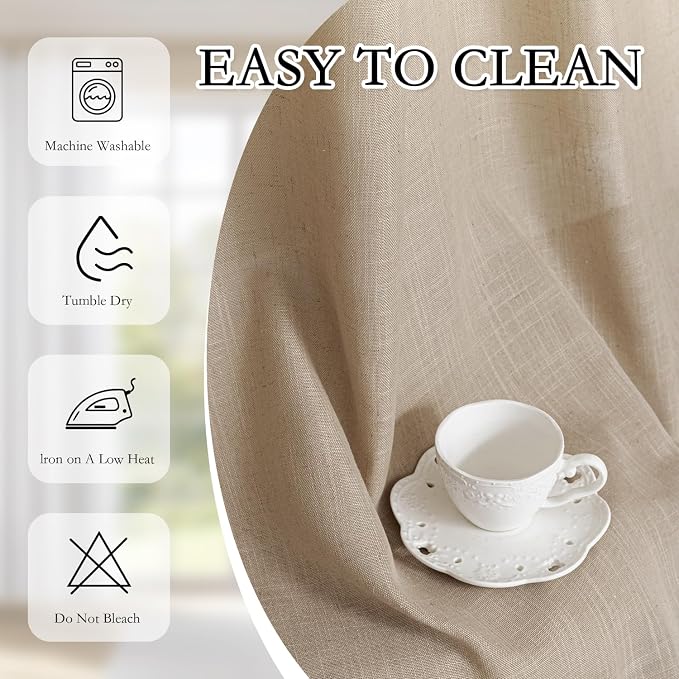 MYSKY HOME French Door Curtains - Image 8