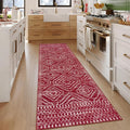 Wonnitar Moroccan Washable 2.5x8 Christmas Runner Rug by Wonnitar