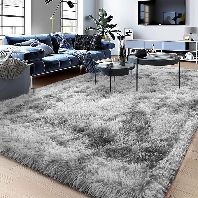 Ultra Soft Fluffy Rugs for Bedroom, Anti-Skid Indoor Carpet Nursery Rugs for - Image 3