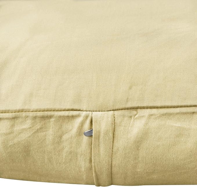 4-Pack 100% Cotton Lumbar Comfortable Solid Decorative Throw Pillow Case - Image 9