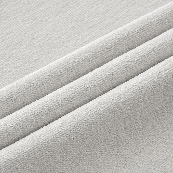 MIULEE Light Grey Couch Pillow Covers 18x18 Inch - Image 2