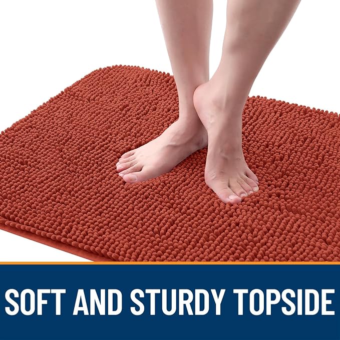 OLANLY Dog Door Mat for Muddy Paws 35x24, Absorbs Moisture and Dirt, Absorbent - Image 4