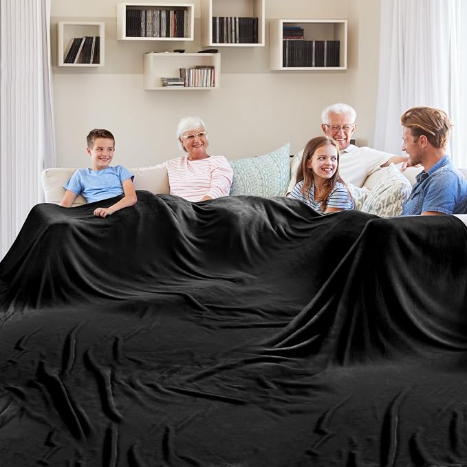 Edenleaf Big Oversized Soft Blanket, Giant Fleece Companion 120x120, California by Edenleaf