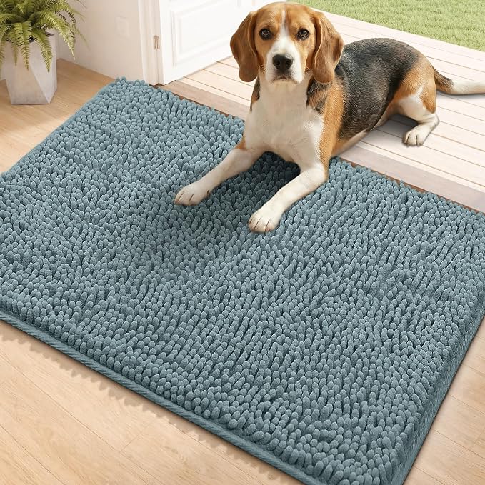Bcoimo Super Absorbent Dog Door Mat, Pet Rugs by Bcoimo
