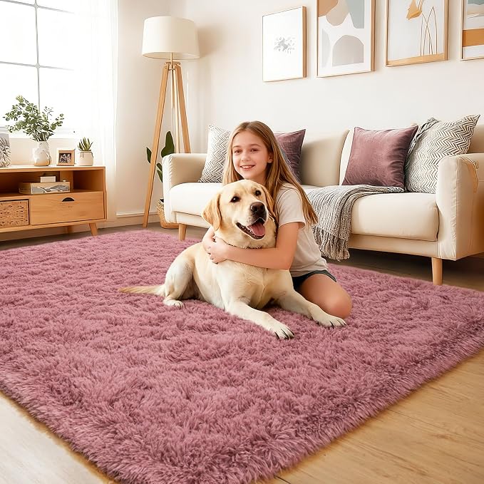 Rug for Living Room Bedroom, 5x7 Area Rugs for Living Room, Ultra Soft Modern - Image 4