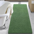 LOCHAS Luxury Bathroom Rug Shaggy Bath Mat 24 x 60 Inch, Washable Non Slip Bath by LOCHAS