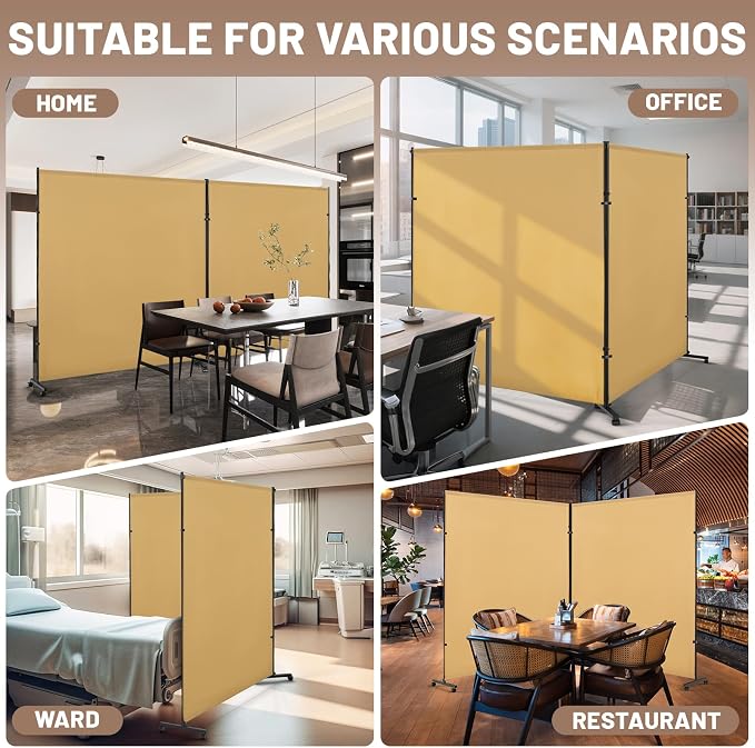 2 Panels Room Divider/Privacy Screen - Image 7