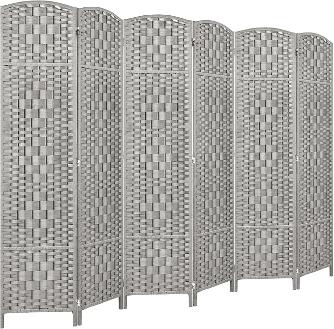 Rose Home Fashion 6 ft Tall Room Divider, Room Dividers and Folding Privacy by RoseHomeFashion