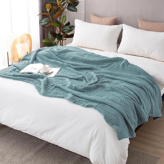 EMME Cotton Muslin Blanket King Size - Image 7