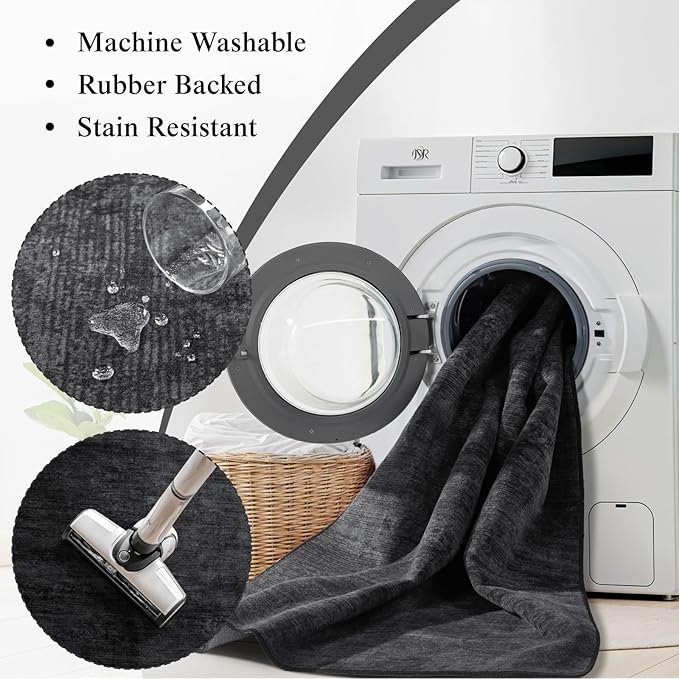 LIANLAM Washable Rug 6x9 Area Rugs - Image 5