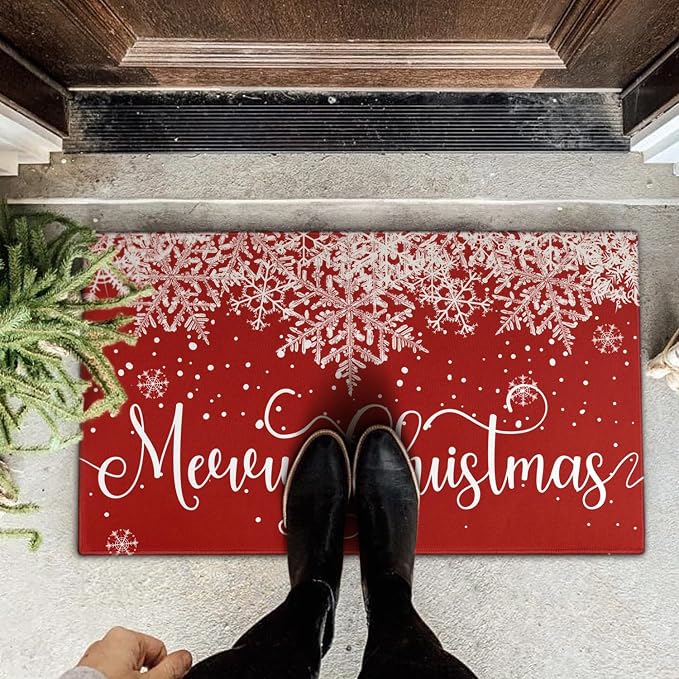 Merry Christmas Door Mat Outdoor - Image 5