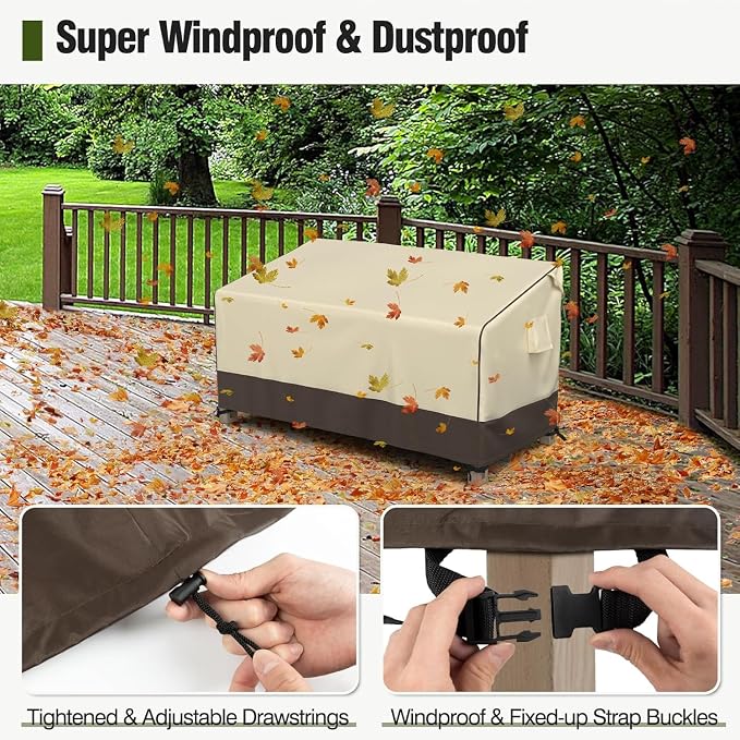 MR.COVER Outdoor Couch Cover Waterproof, Patio Furniture Covers - Image 5