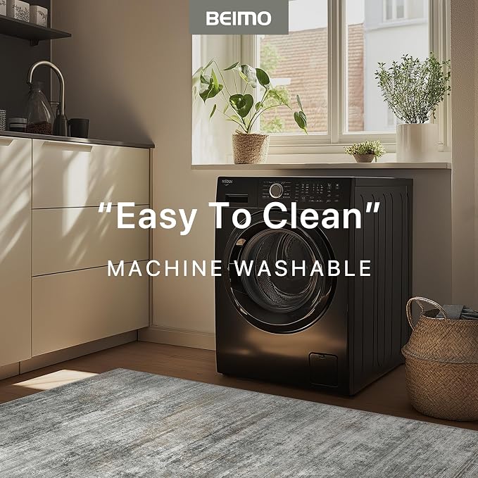 BEIMO Area Rugs 9x12 for Living Room Bedroom, Modern Abstract Machine Washable - Image 6