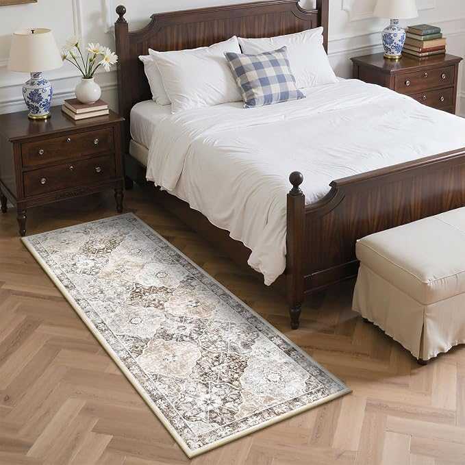 Ileading Washable Hallway Runner Rugs, 2x6 Non Slip Runners Area Rug - Image 3