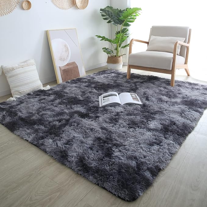 CAIYUECS Shag Area Rug, Indoor Ultra Soft Plush Rugs - Image 3