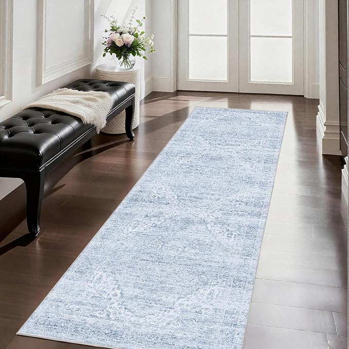 Washable Runner Rugs for Hallway 2x6 Rug Runners, Boho Vintage Kitchen Runner - Image 6