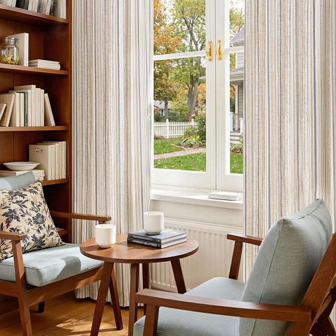 jinchan Colorful Linen Curtains - Image 7