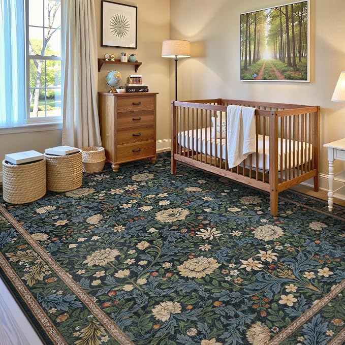 LIVEBOX Washable Boho Rugs, 8x10 Area Rug - Image 7