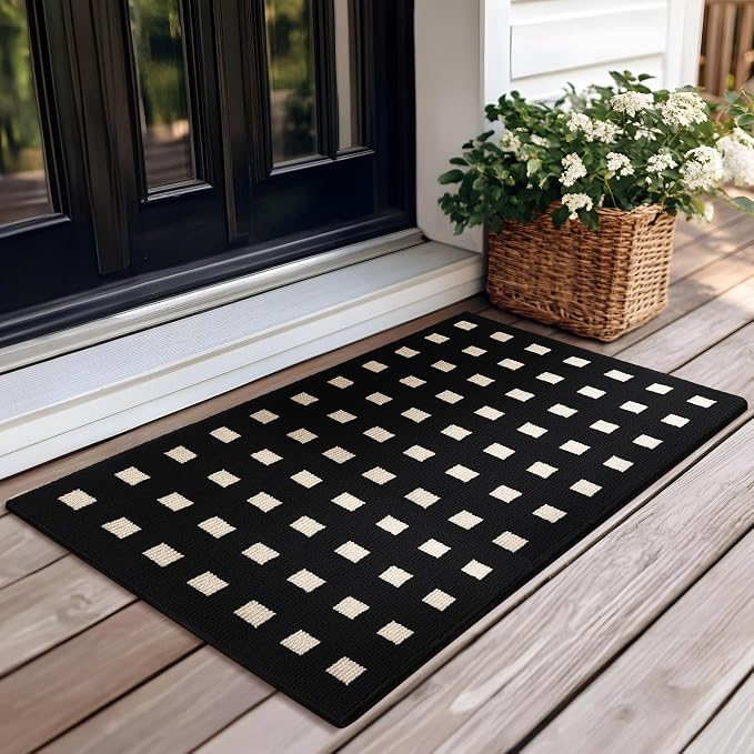 GRANNY SAYS Door Mat Indoor Entrance, Large Welcome Mat Outdoor, Non Slip Front by GRANNYSAYS