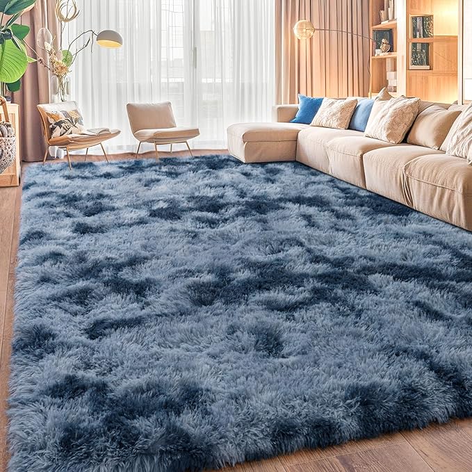 Extra Large Plush Rug High Pile Fluffy Rug - Image 3
