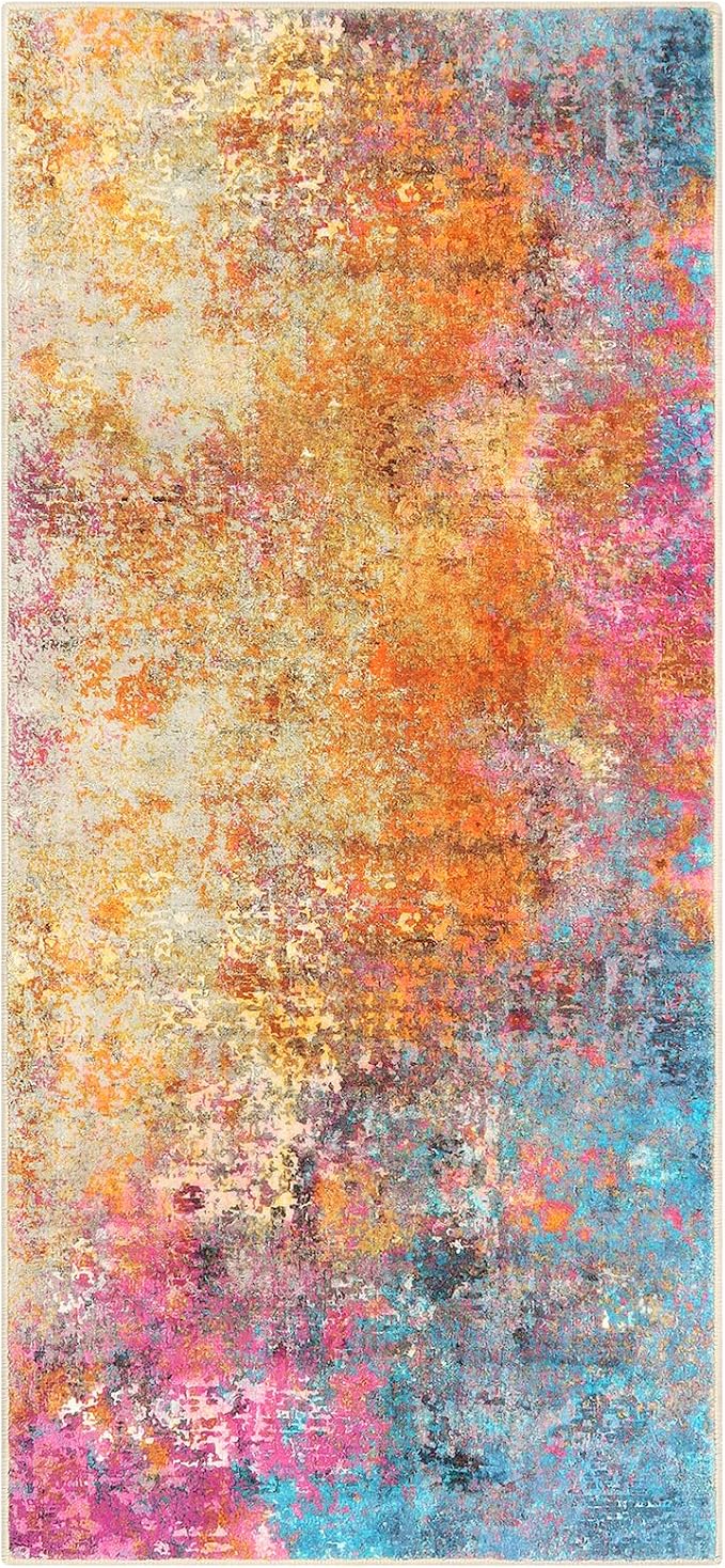 Lahome Modern Abstract Runner Rug - Image 7
