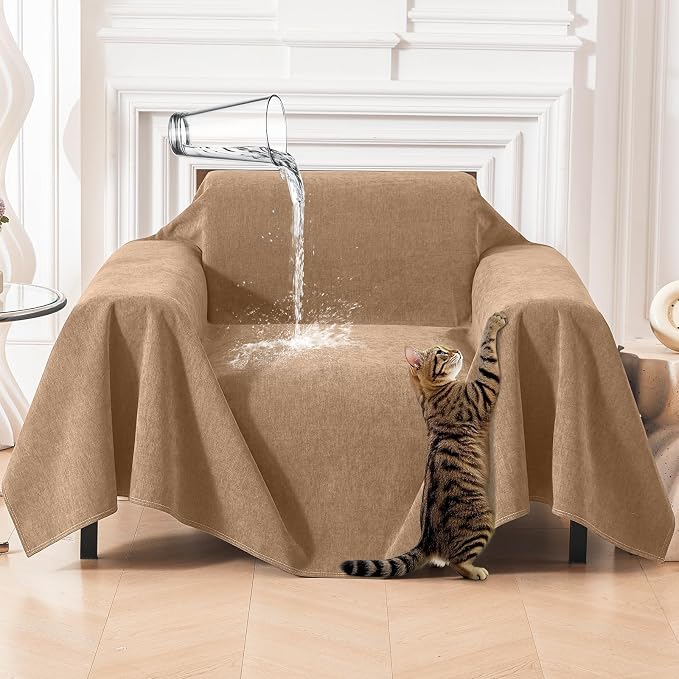 Deep Dream Cat-Scratch Resistant Armchair Couch Cover, Waterproof Sofa Cover by DeepDream