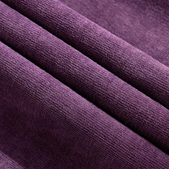 MIULEE Plum Purple Couch Pillow Covers 18x18 Inch - Image 2