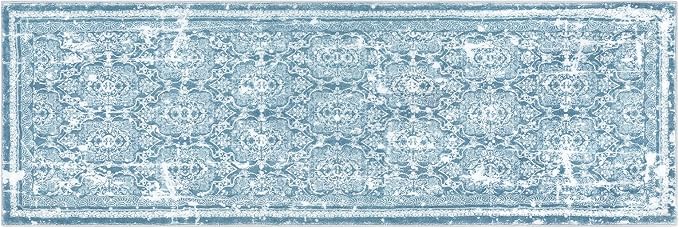 Vaukki Hallway Runner Rug, Vintage Shaggy Soft Laundry Rug Runner, Non Slip - Image 8