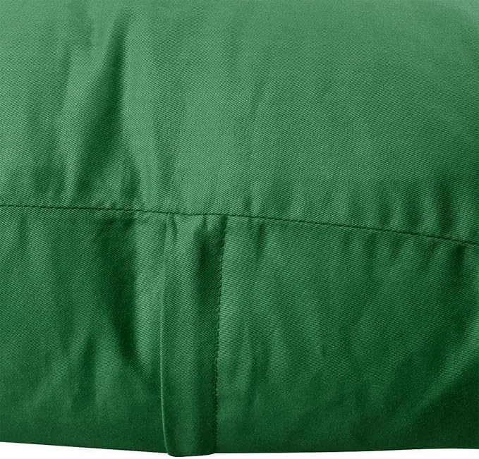 Thmyo 4-Pack 100% Cotton Comfortable Solid Decorative Throw Pillow Case Square - Image 9