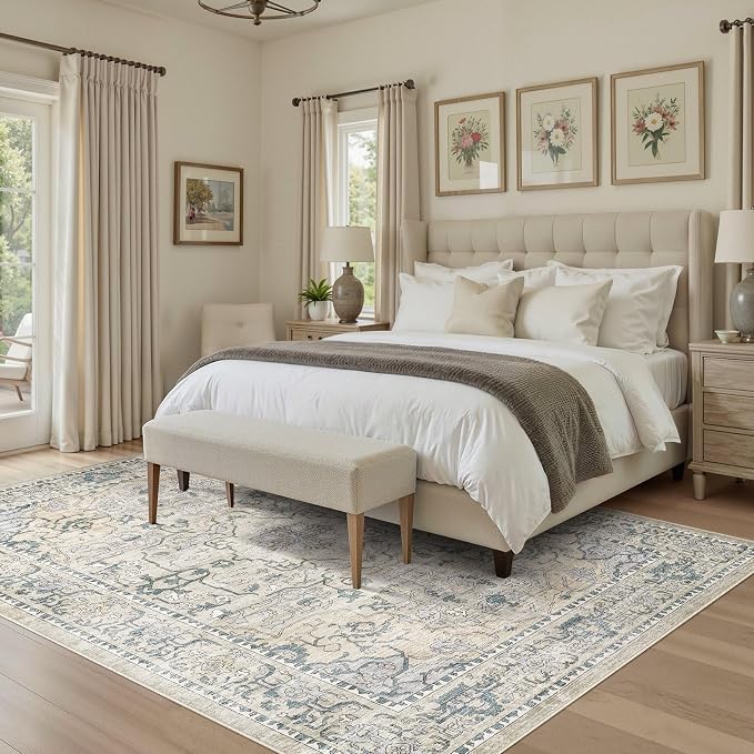 cotiled 8x10 Area Rugs Large Washable Rugs - Image 4